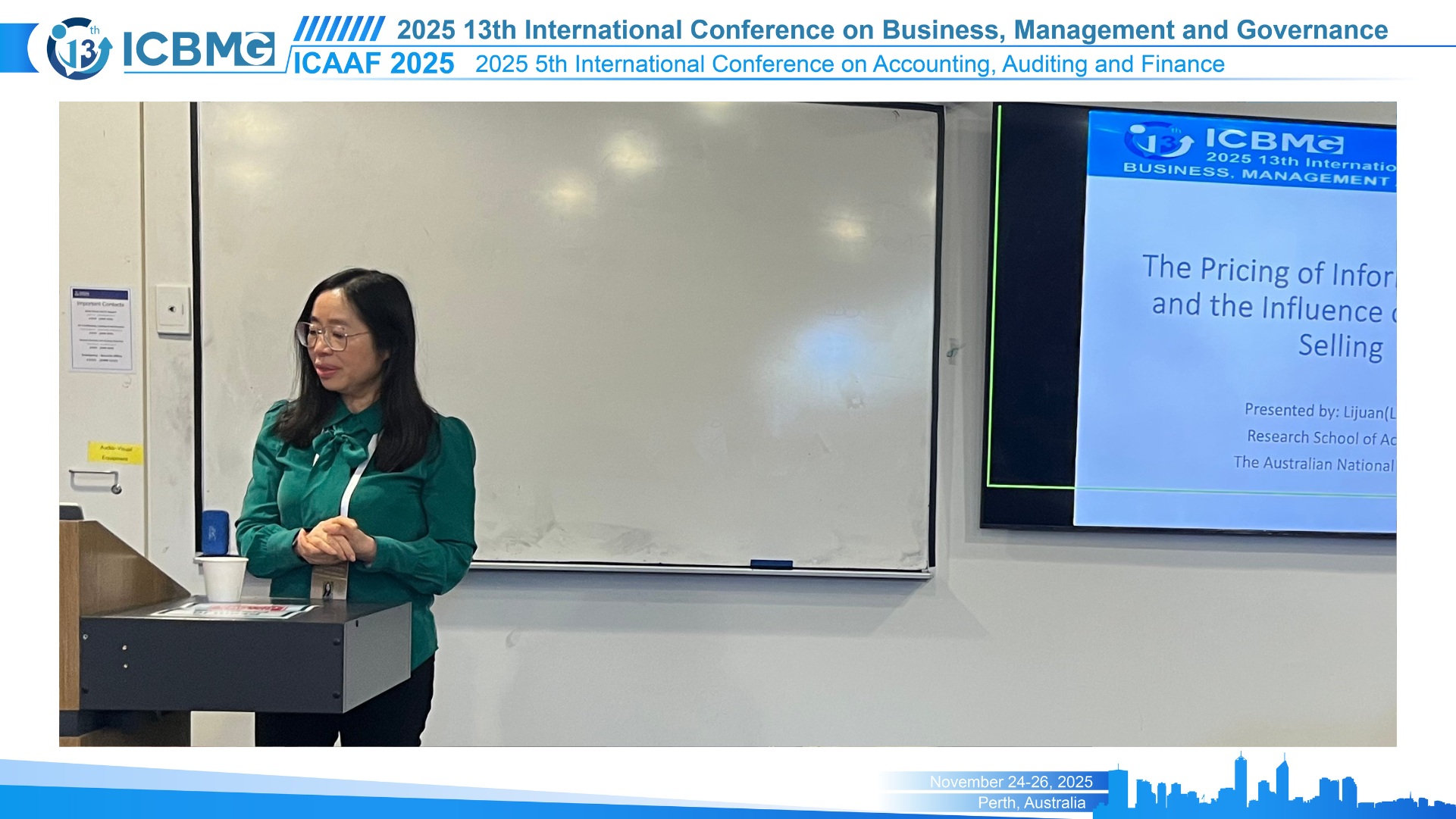 Speaker Lijuan Zhang